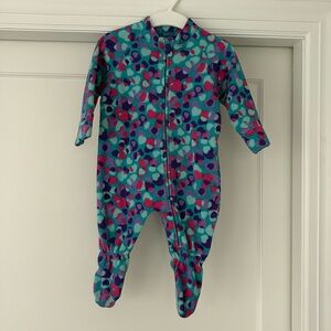 LL Bean fleece footie